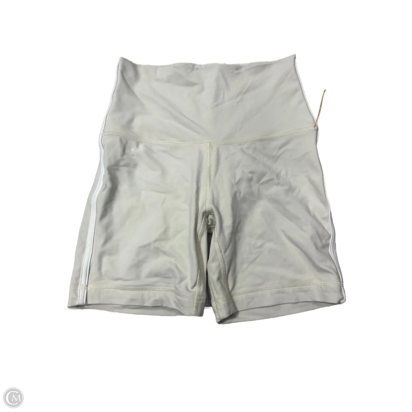 Athletic Shorts By Lululemon In Cream, Size: S