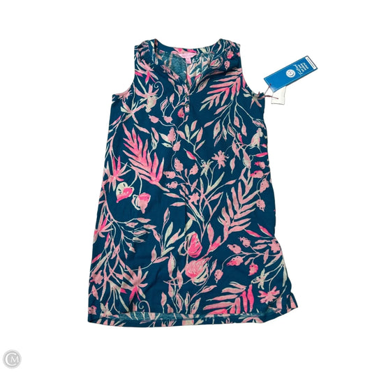 Top Sleeveless Designer By Lilly Pulitzer In Blue, Size: Xl