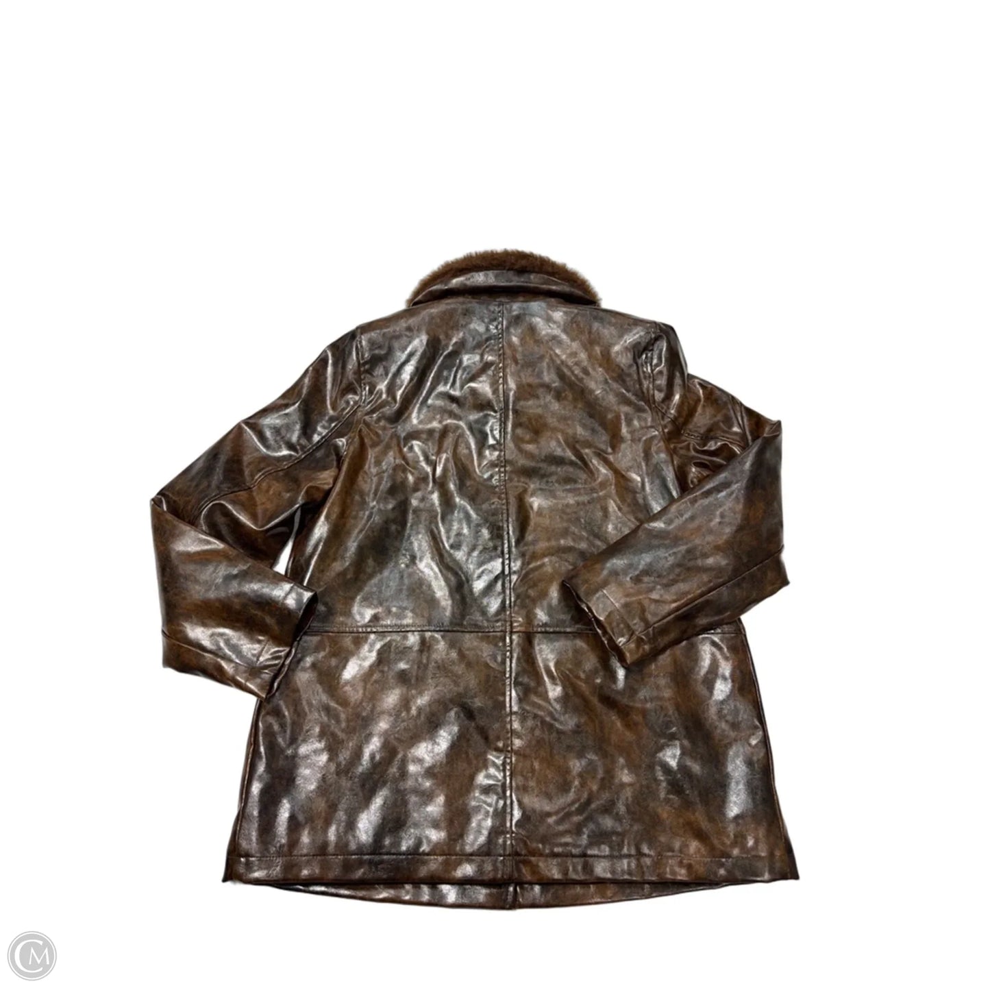 Coat Other By Avec Les Filles In Brown, Size: Xs