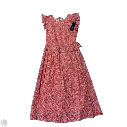 New! Dress Casual Maxi By Vero Moda In Orange & Pink, Size: M