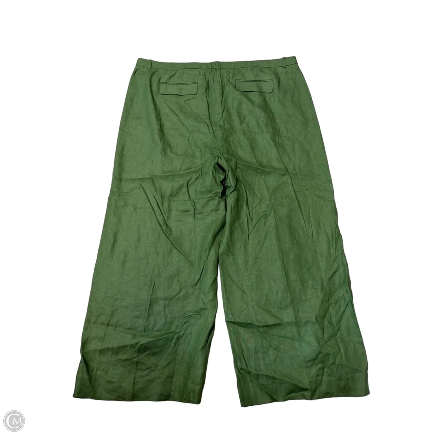 New! Pants Wide Leg By J. Crew In Green, Size: 24