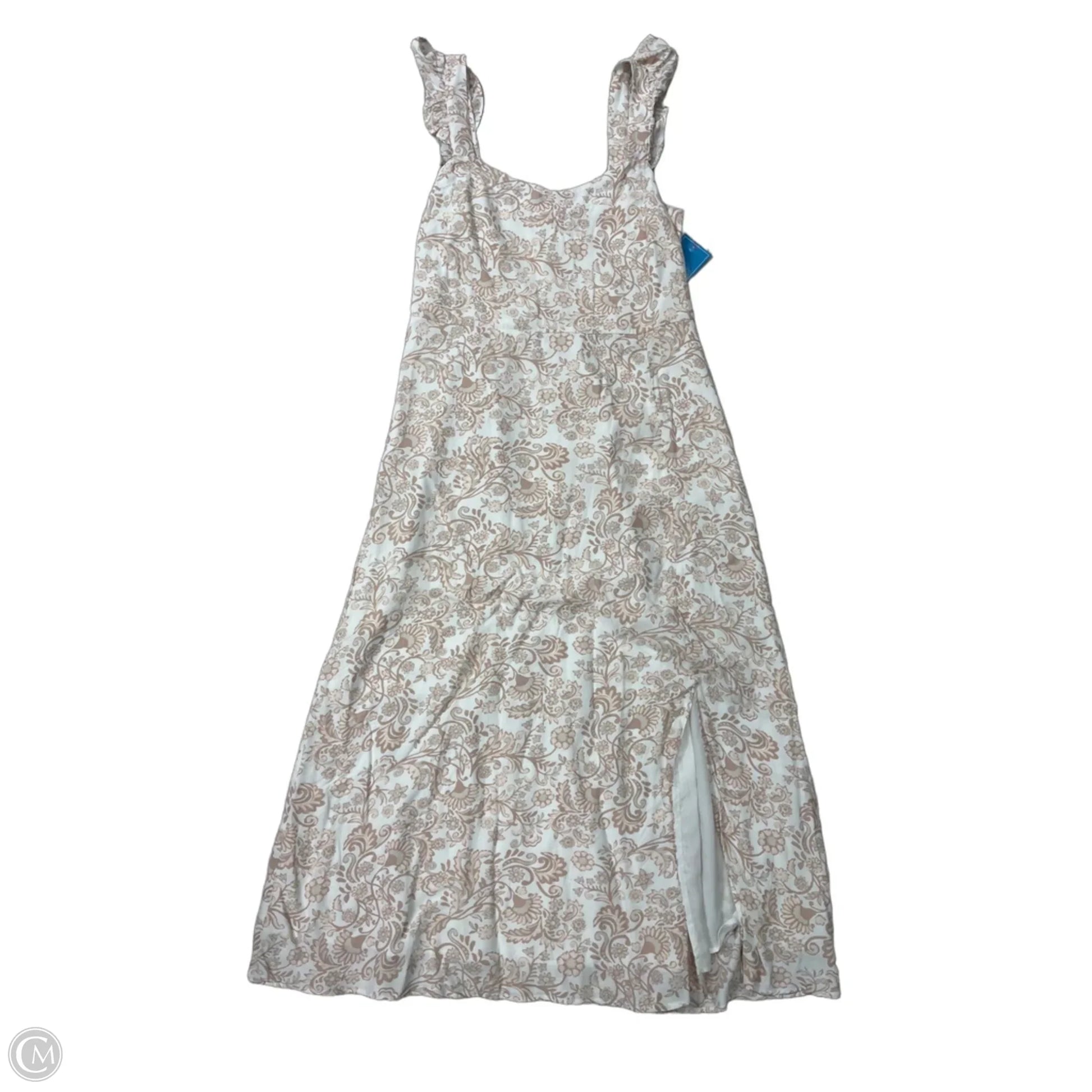 loft floral maxi dress Floral Ruffle Strappy Back Maxi Dress