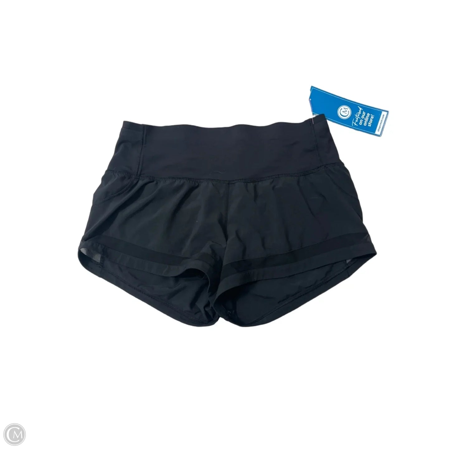 Athletic Shorts By Lululemon In Black, Size: M