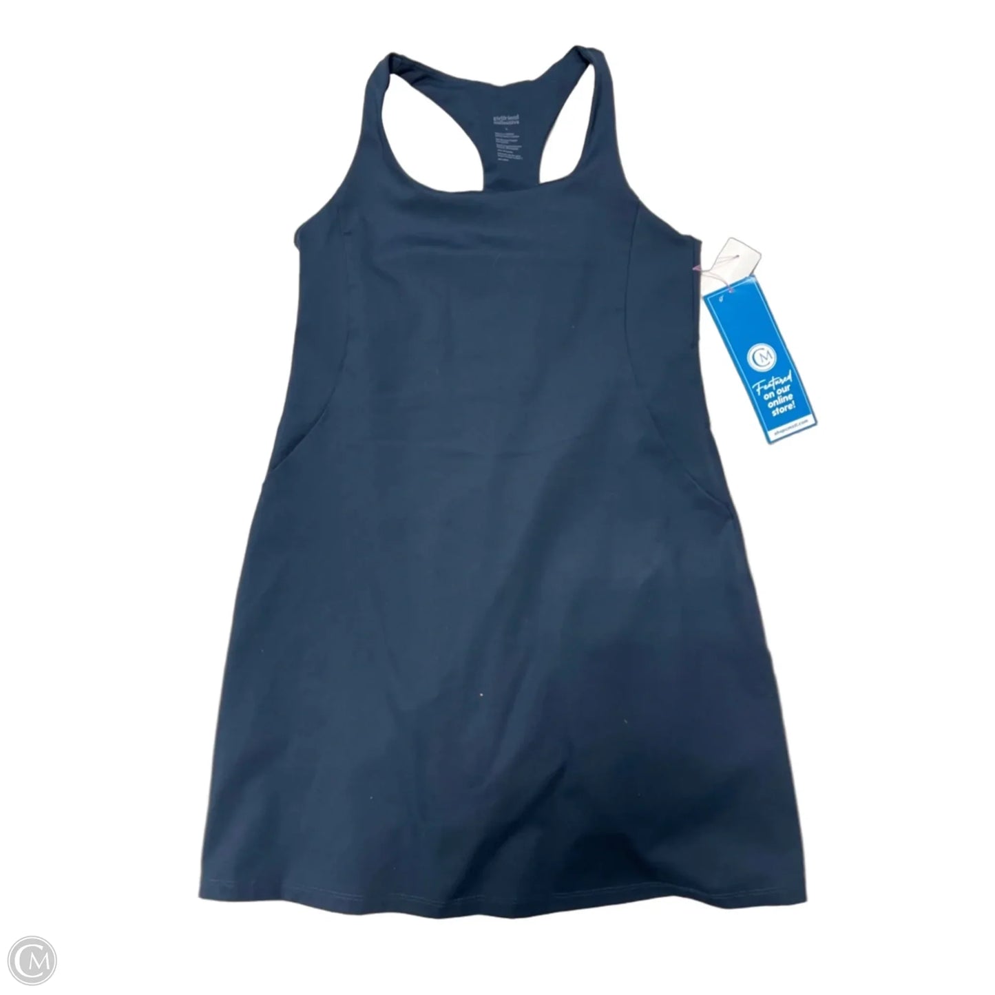 Athletic Dress By Girlfriend Collective In Navy, Size: L