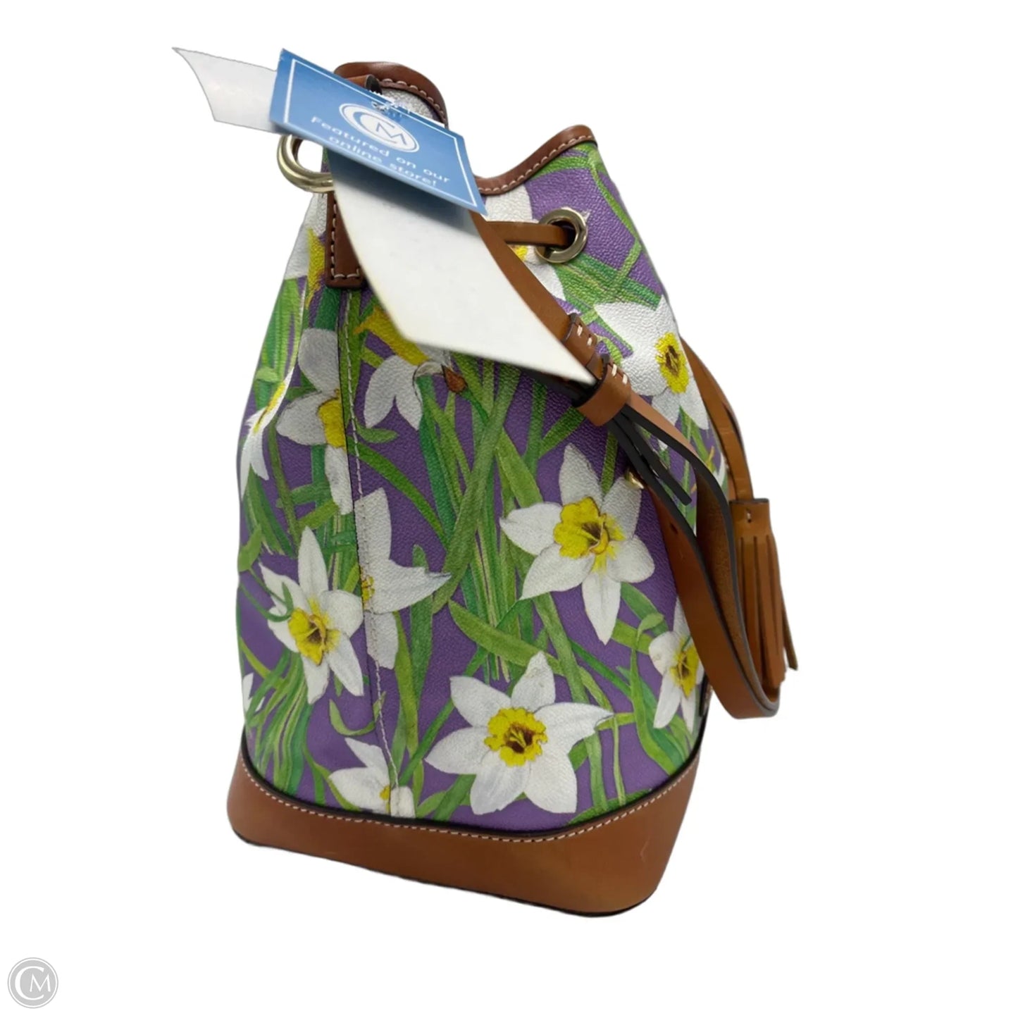 Dooney And Bourke Daffodil Designer Bucket Handbag