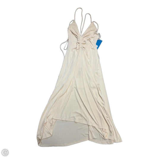 Dress Casual Maxi By Mable In Cream, Size: M