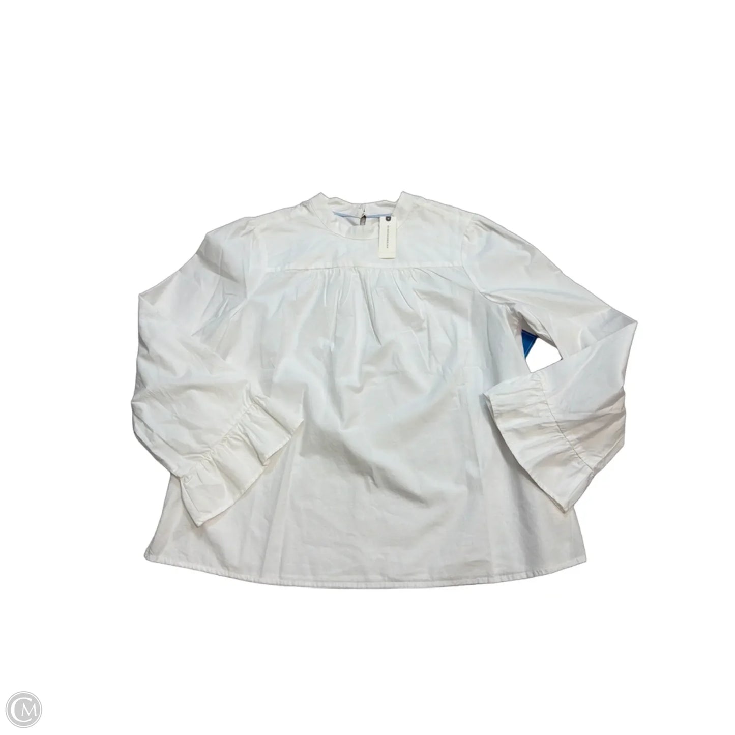 New! Top Long Sleeve By Maeve In White, Size: L