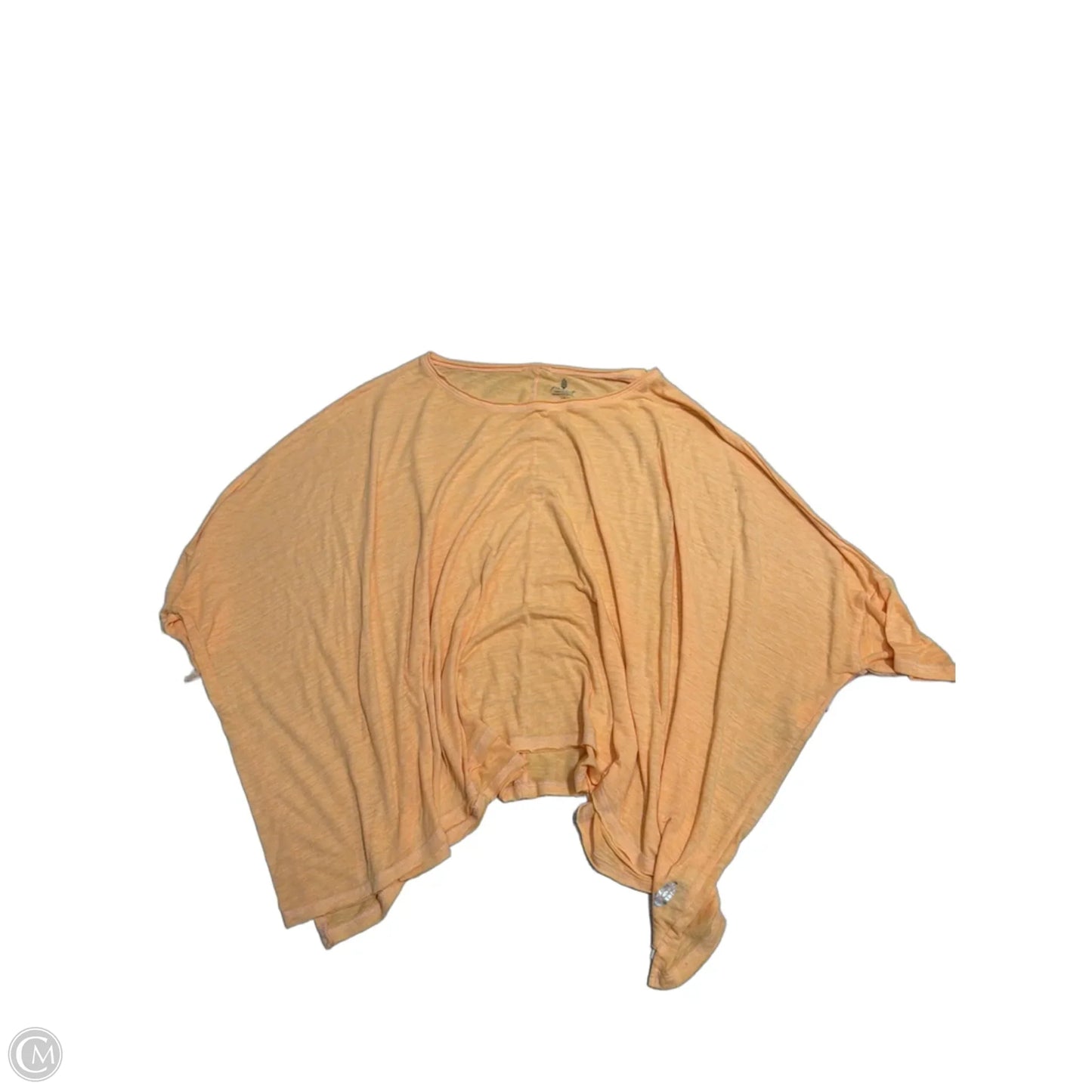 Top Short Sleeve By Free People In Orange, Size: L