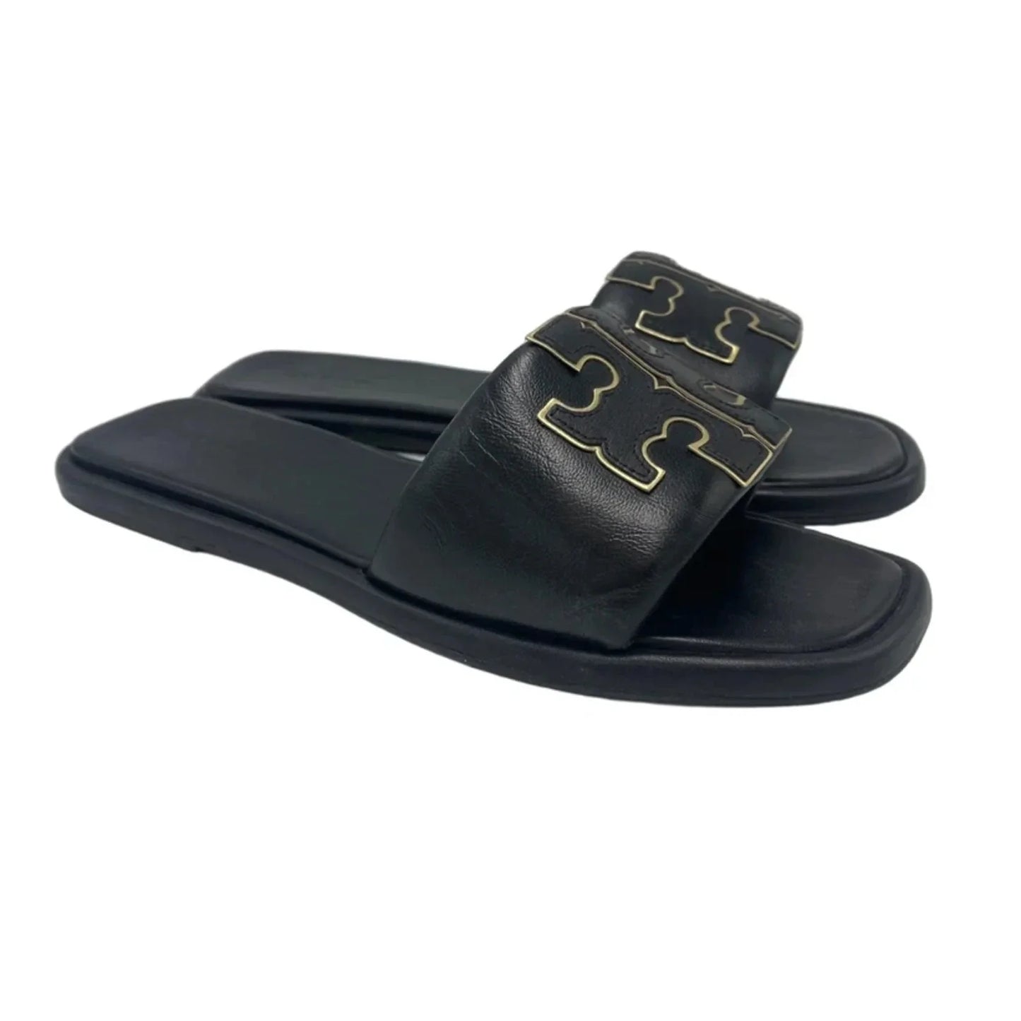 Tory Burch Double T Sport Slide Designer Shoe, Size: 11