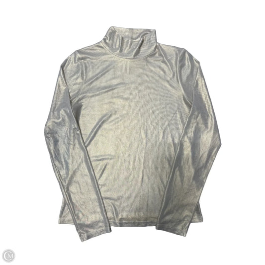 Top Long Sleeve By Anthropologie In Cream, Size: S