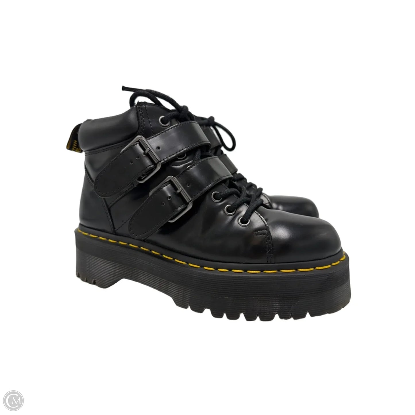 Shoes Designer By Dr Martens In Black, Size: 7