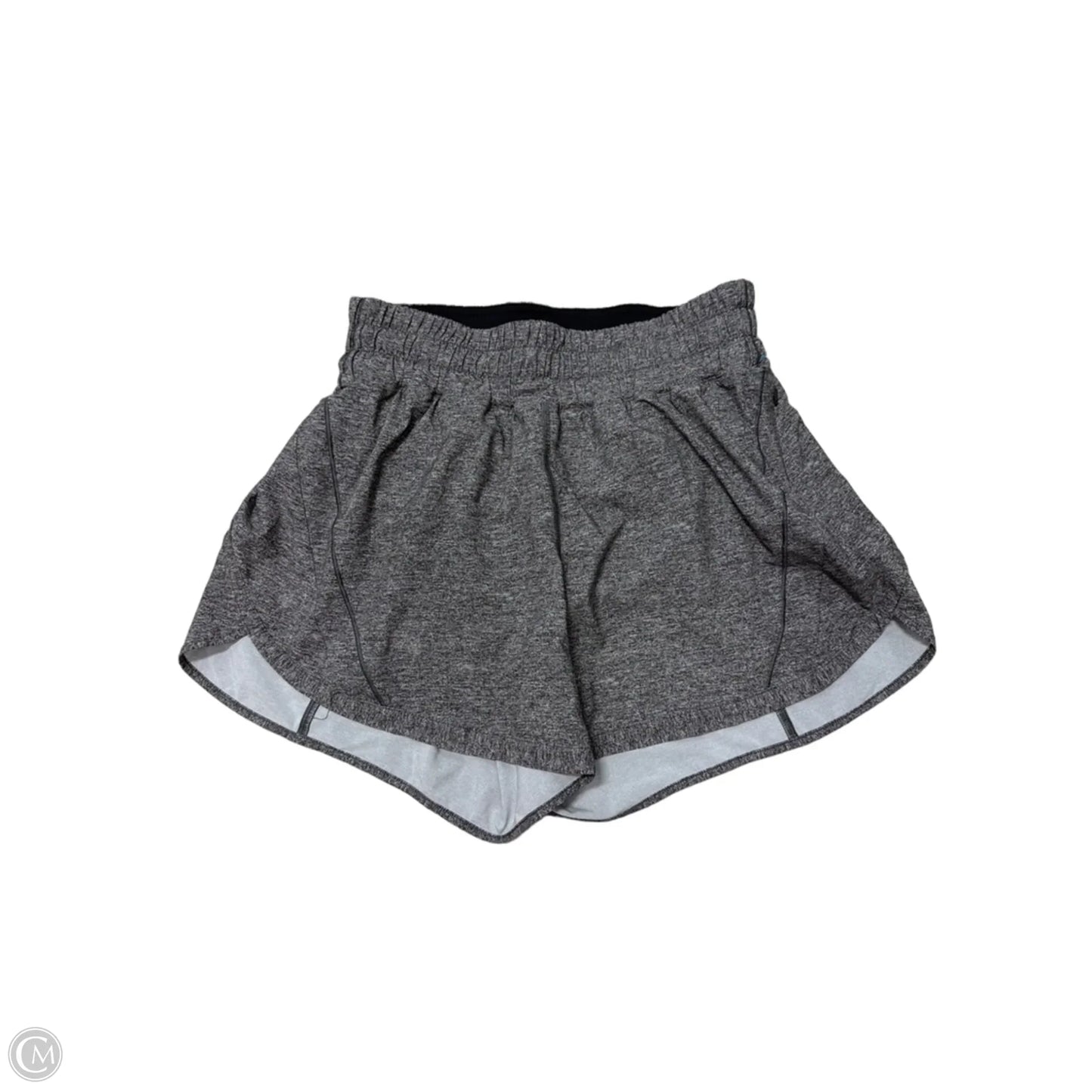 Athletic Shorts By Lululemon In Grey, Size: M