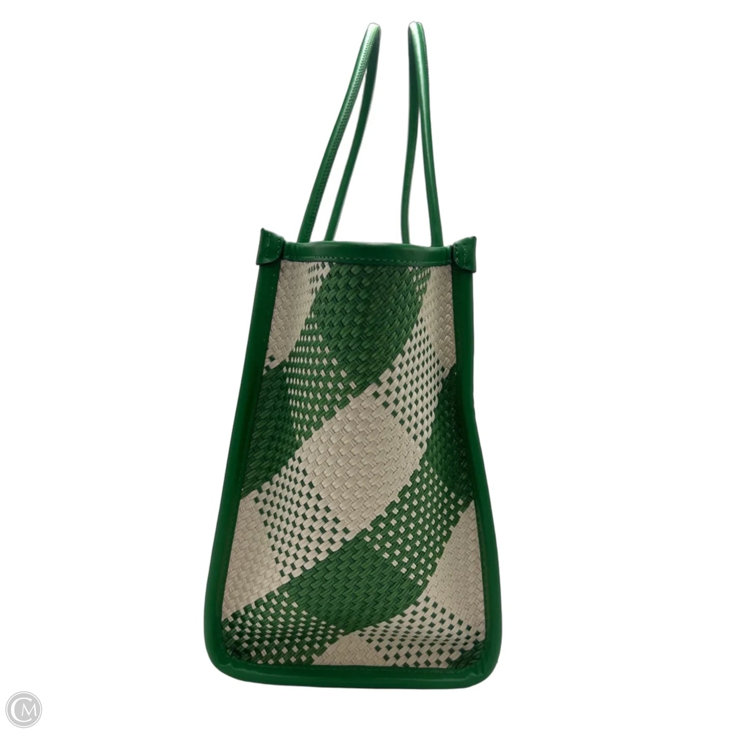 Kate Spade Ella Gingham Woven Designer Tote Handbag