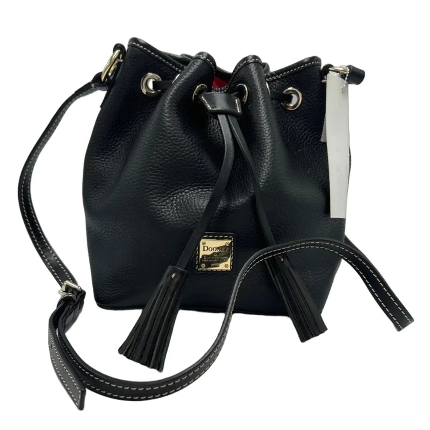 Crossbody Bucket Bag Designer By Dooney And Bourke