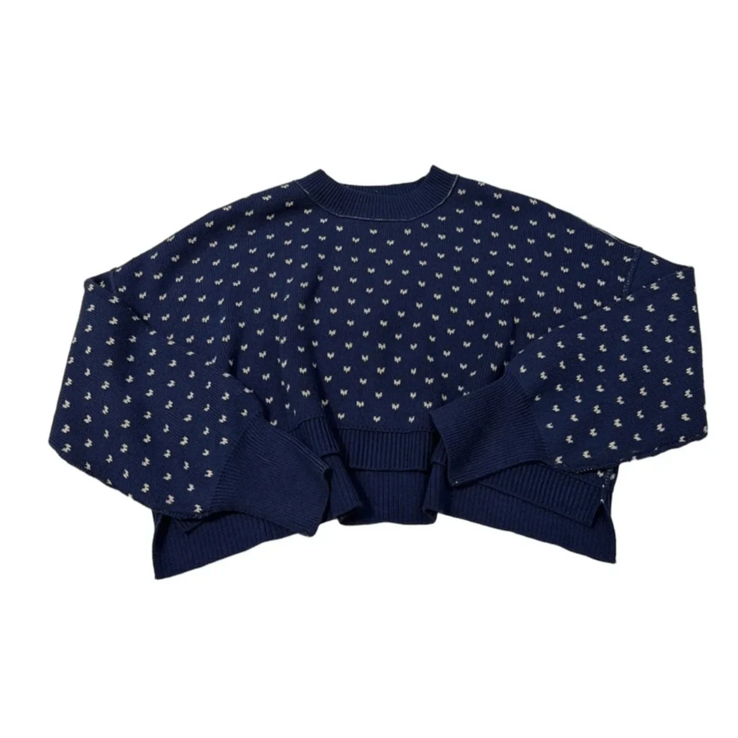 New! Sweater By Free People In Navy, Size: Xl