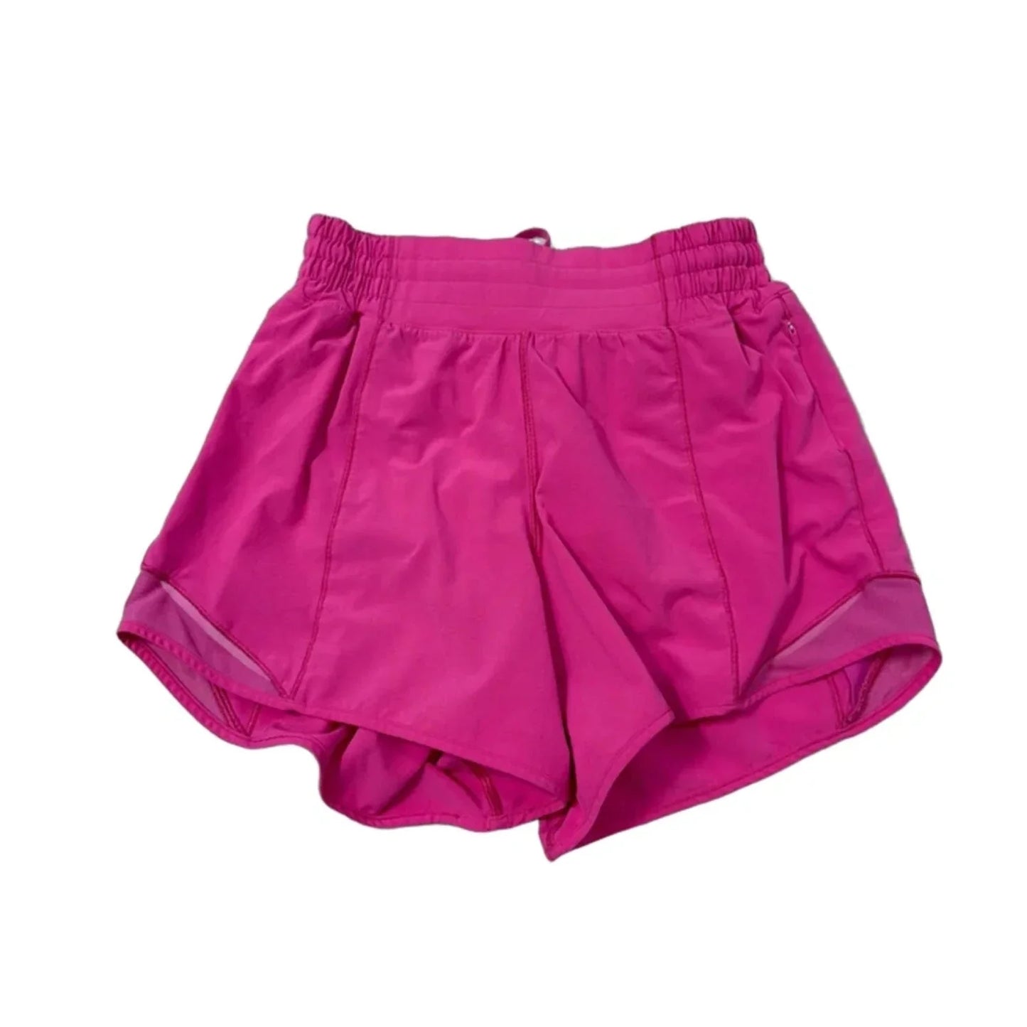 Athletic Shorts By Lululemon In Pink, Size: S