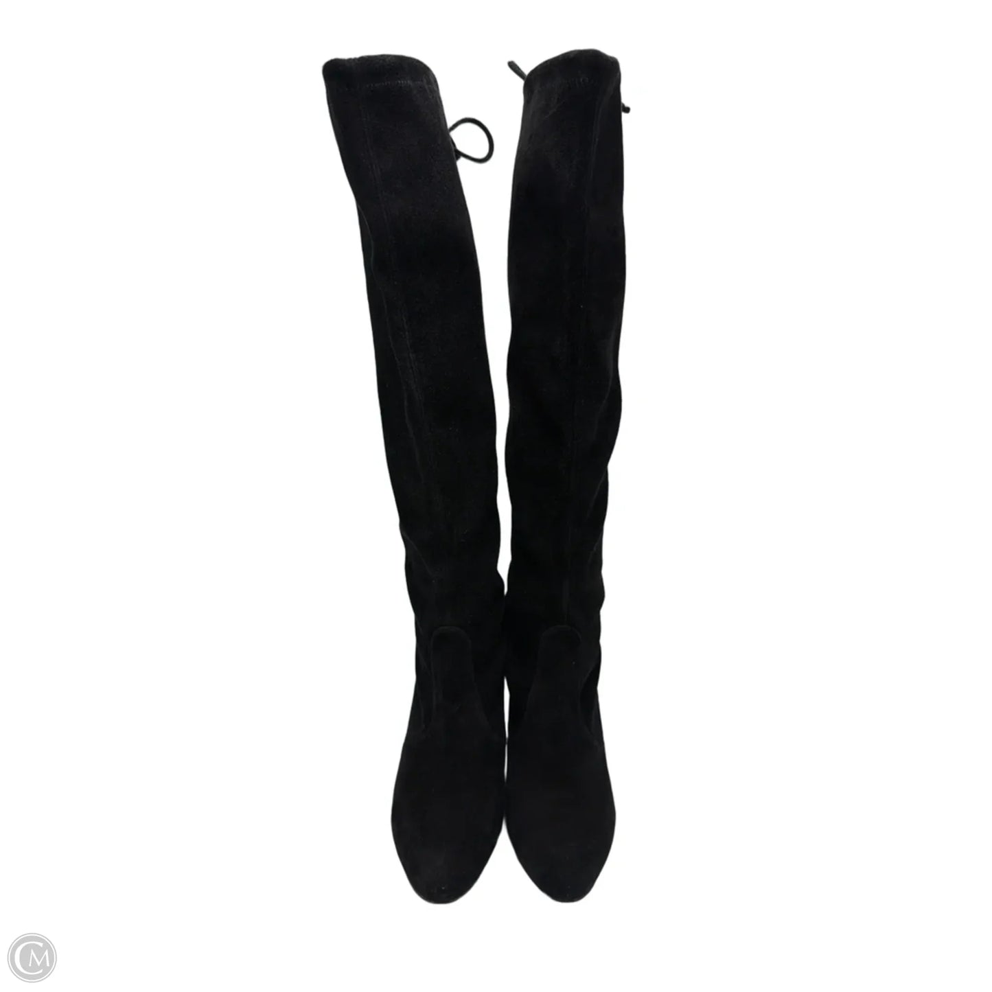 Boots Designer By Stuart Weitzman In Black, Size: 5.5
