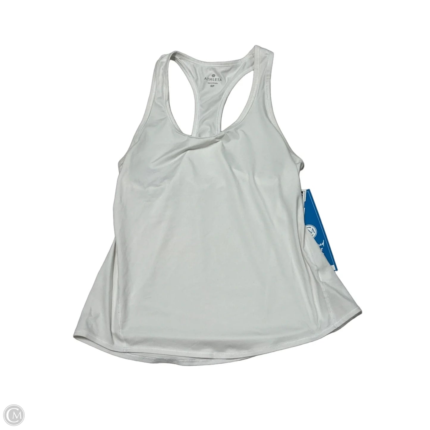 Athletic Tank Top By Athleta In White, Size: Sp