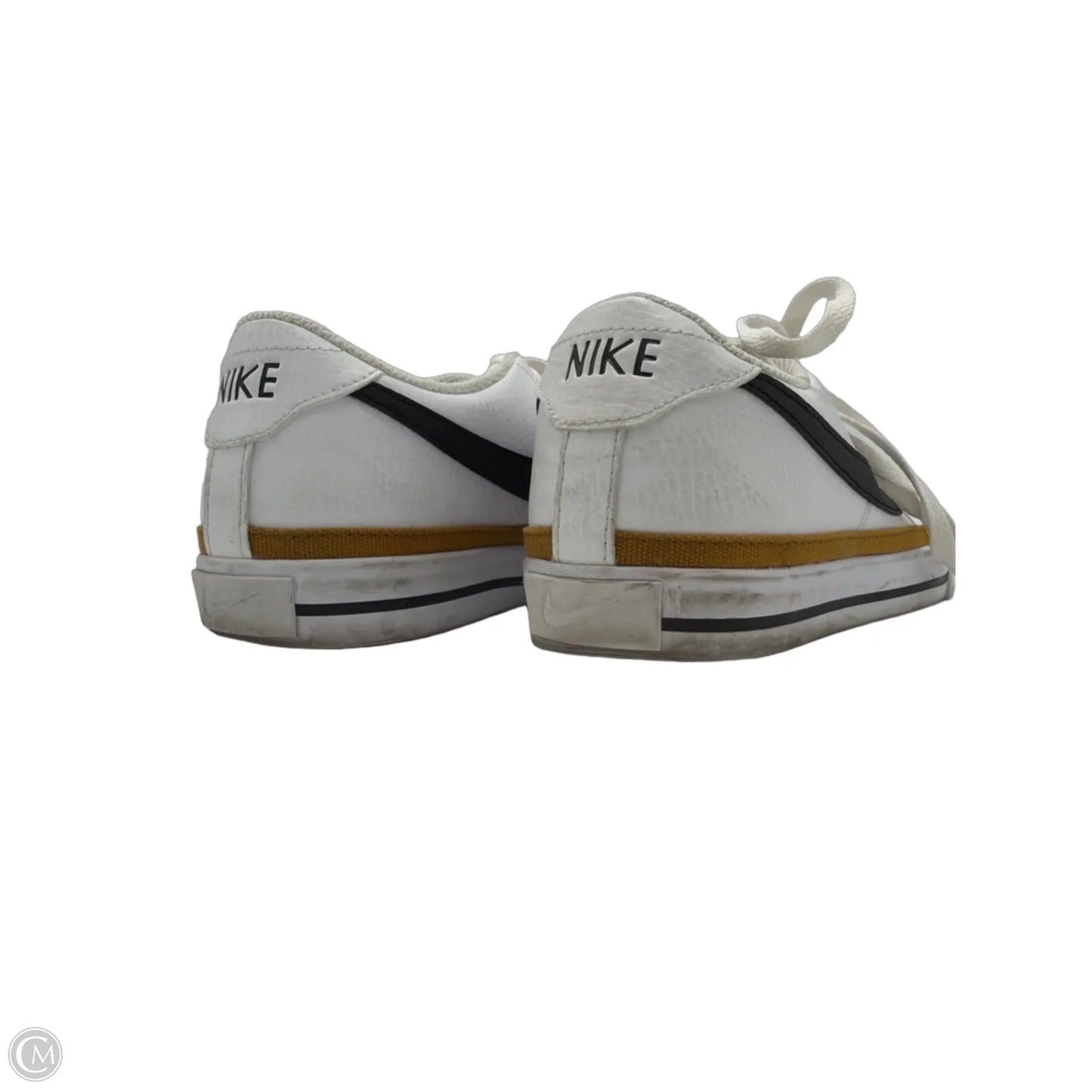 Shoes Athletic By Nike In White, Size: 9