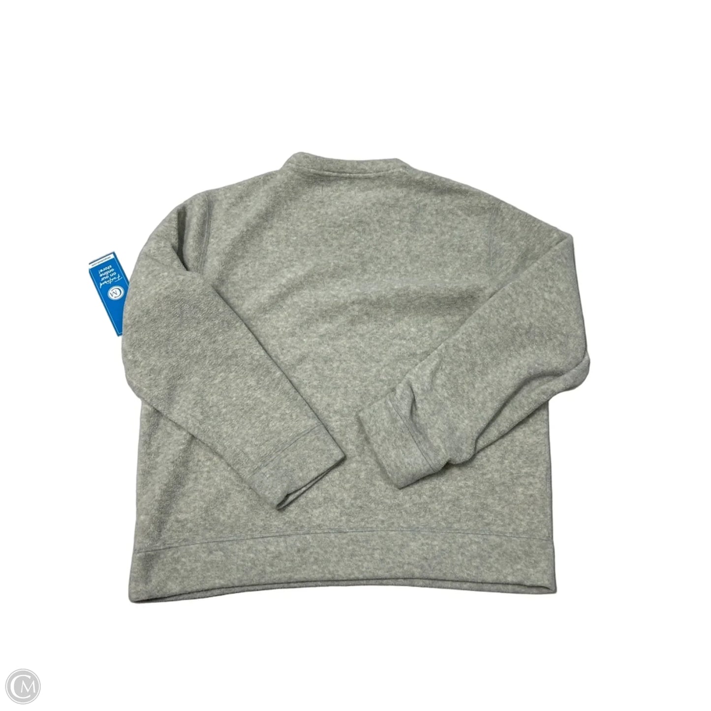 Sweatshirt Crewneck By Vineyard Vines In Grey, Size: L