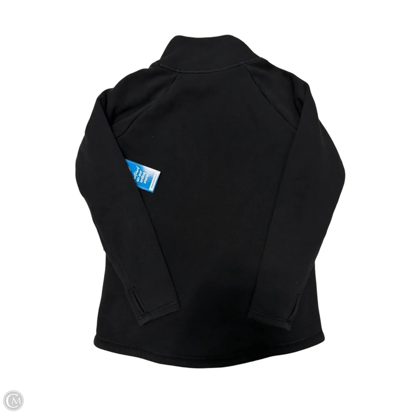 Athletic Sweatshirt Collar By Athleta In Black, Size: S