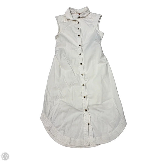 Dress Casual Midi By Pilcro In White, Size: 8
