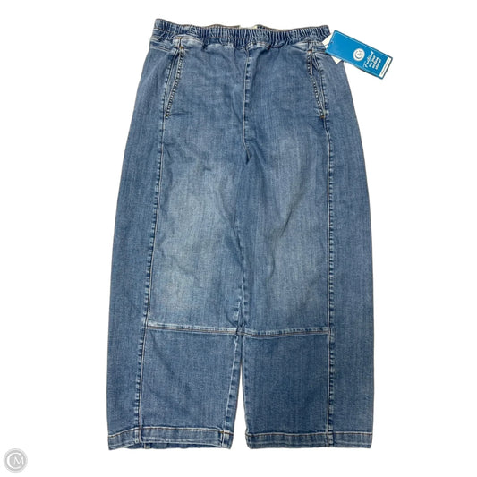 Jeans Wide Leg By Pilcro In Blue Denim, Size: 12