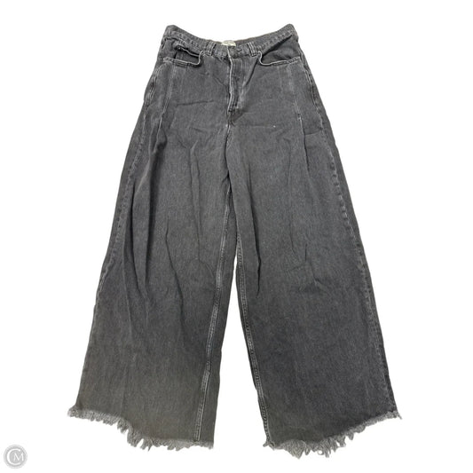 Jeans Wide Leg By We The Free In Black, Size: 10