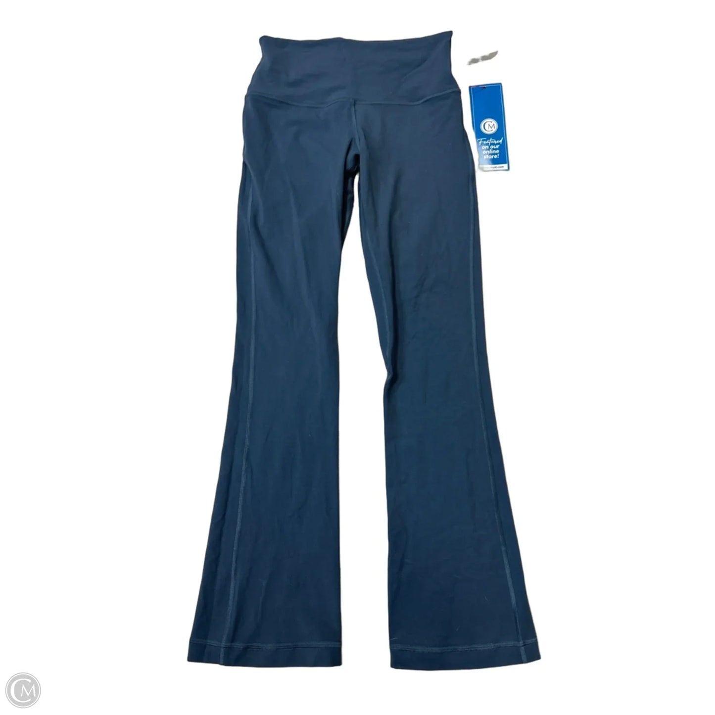 Athletic Leggings By Lululemon In Blue, Size: 6