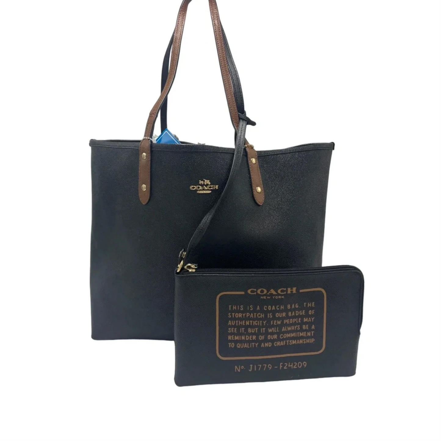 Coach Reversible City Tote Designer Handbag / Tote