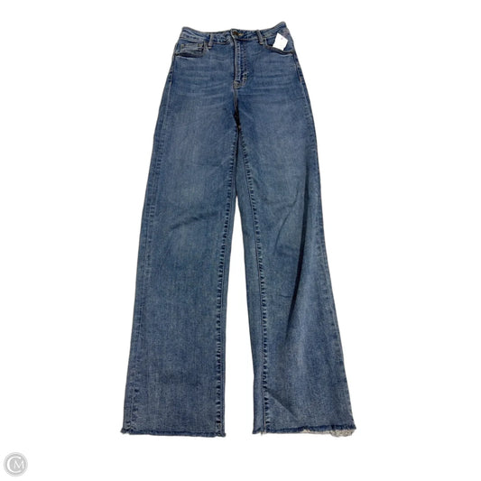 Jeans Straight By Carly Jean In Blue Denim, Size: 0