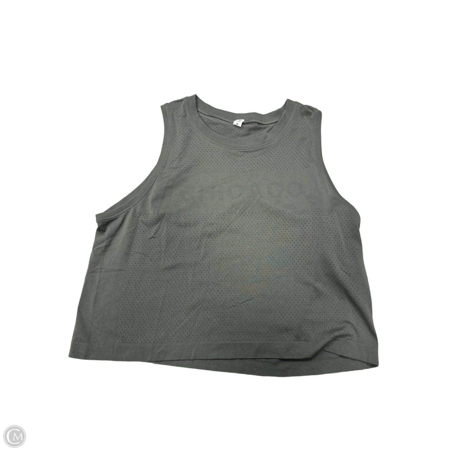 Athletic Tank Top By Lululemon In Green, Size: M