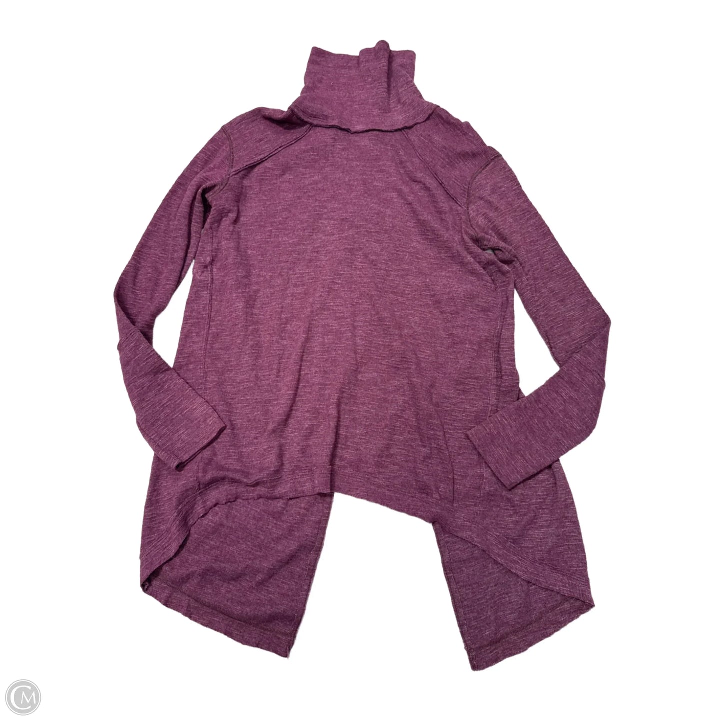 Top Long Sleeve By Free People In Purple, Size: L