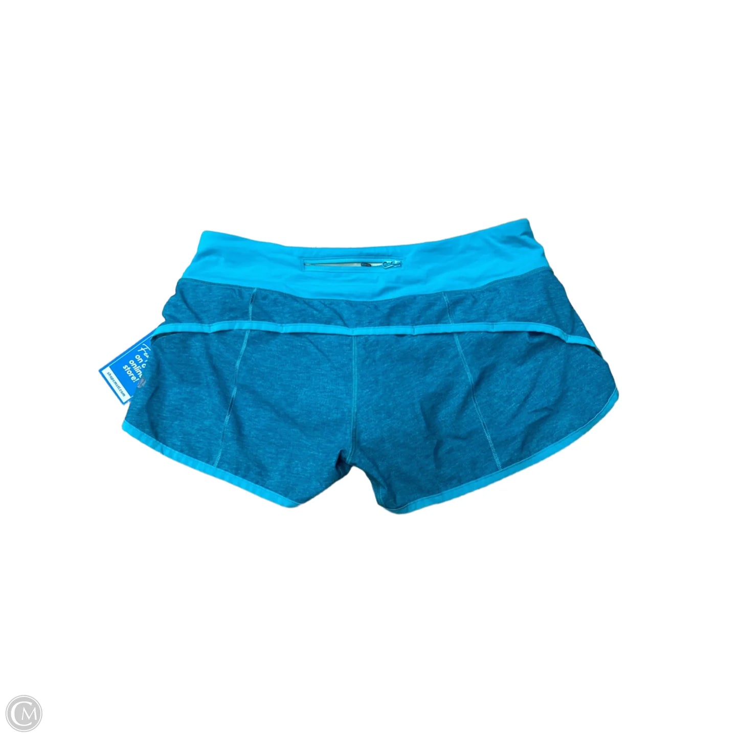 Athletic Shorts By Lululemon In Blue, Size: S