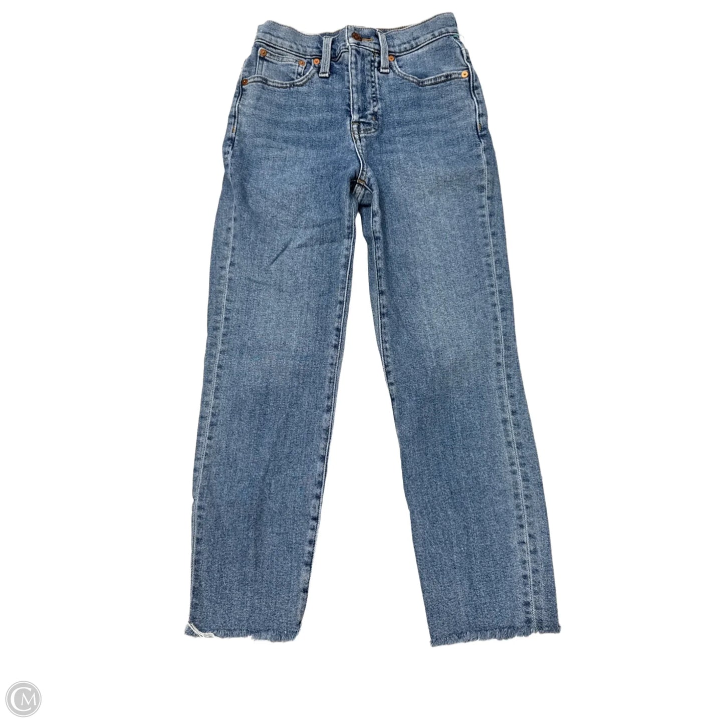 Jeans Boyfriend By Madewell In Blue, Size: 00p