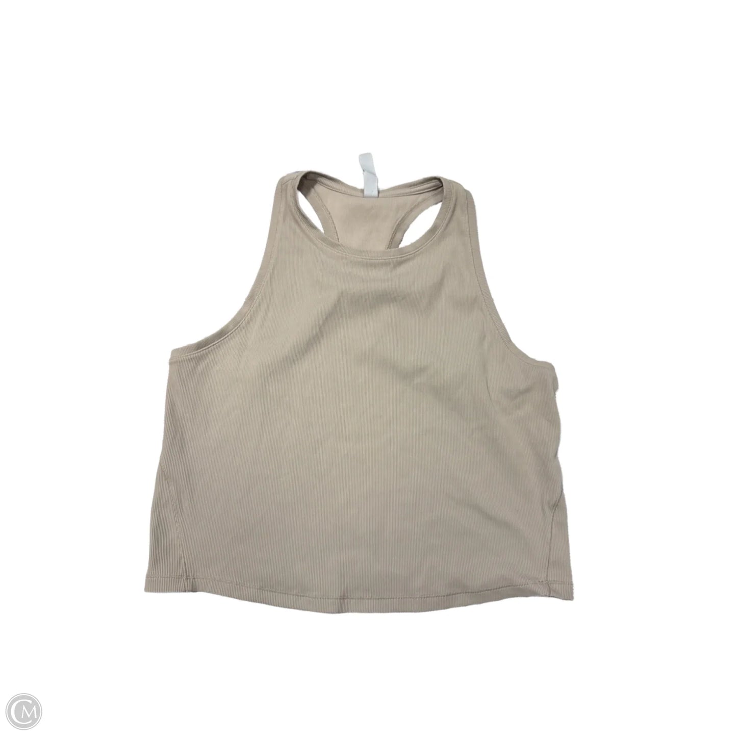 Athletic Tank Top By Athleta In Beige, Size: L