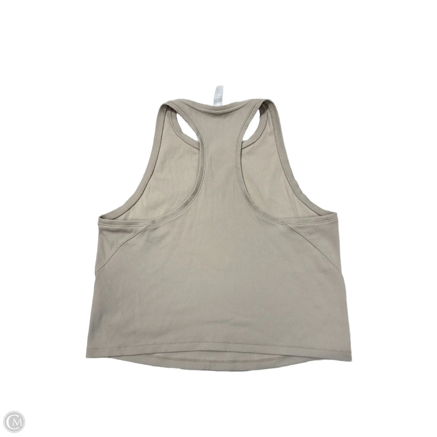 Athletic Tank Top By Athleta In Beige, Size: L
