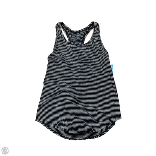 Athletic Tank Top By Lululemon In Striped Pattern, Size: S