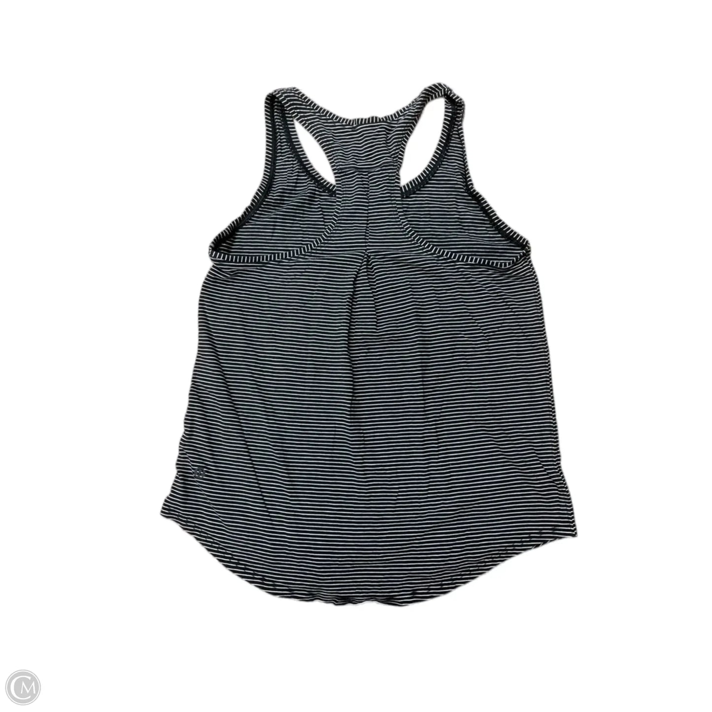 Athletic Tank Top By Lululemon In Striped Pattern, Size: S