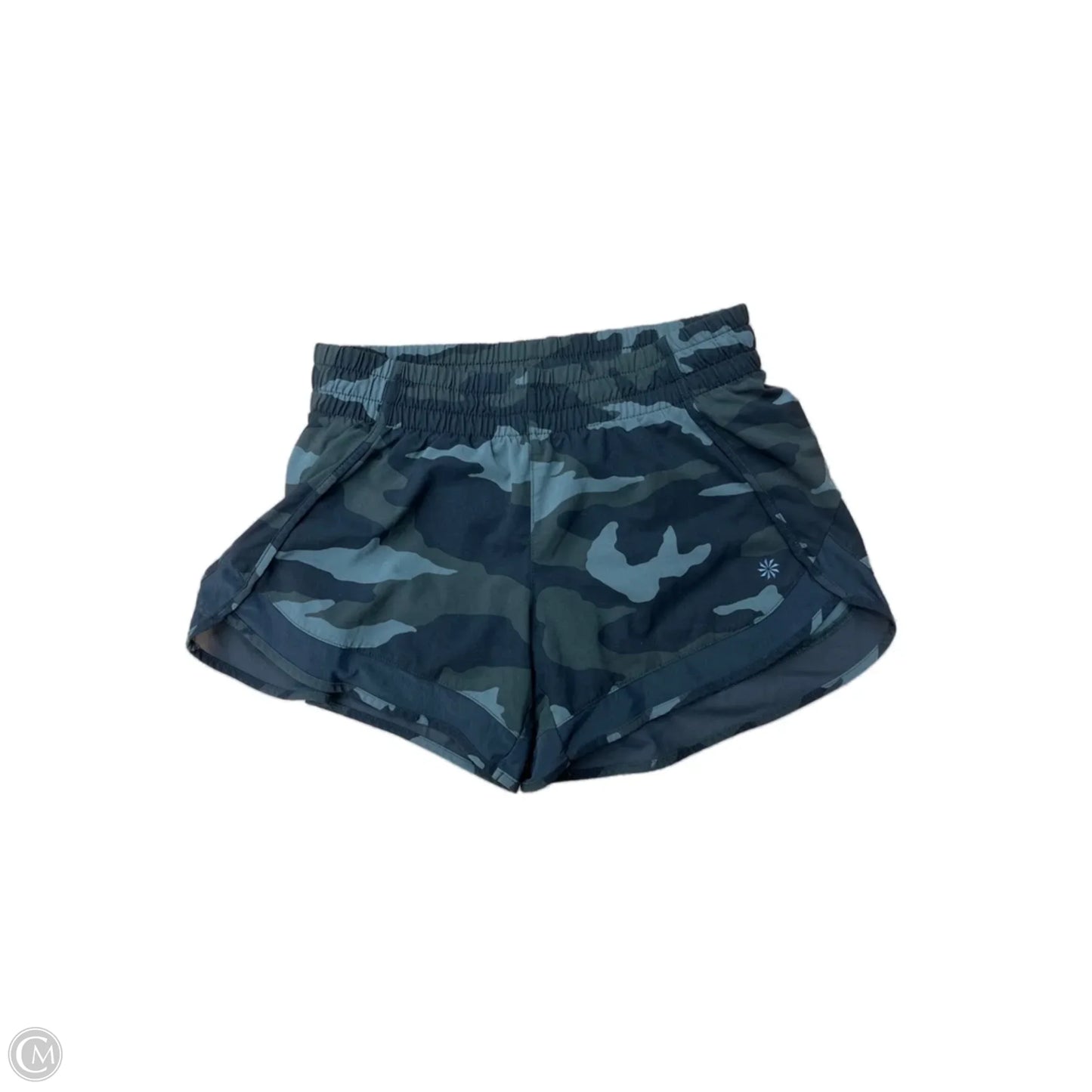 Athletic Shorts By Athleta In Camouflage Print, Size: Xxs