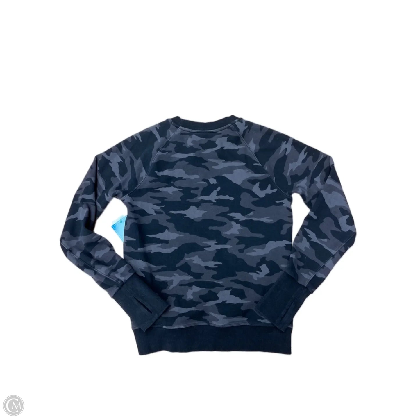 Athletic Top Long Sleeve Crewneck By Athleta In Camouflage Print, Size: Xs