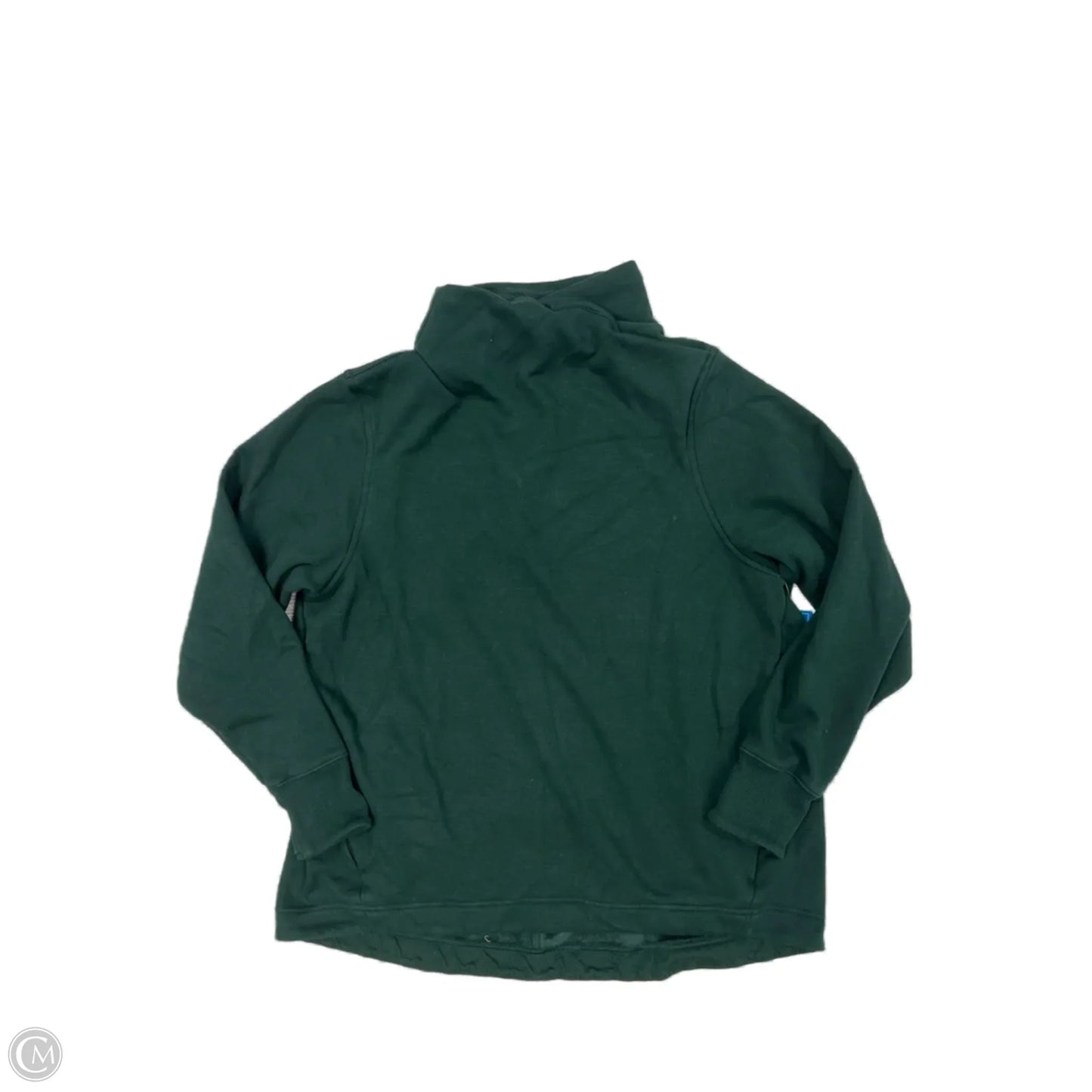Athletic Sweatshirt Collar By Athleta In Green, Size: Xl