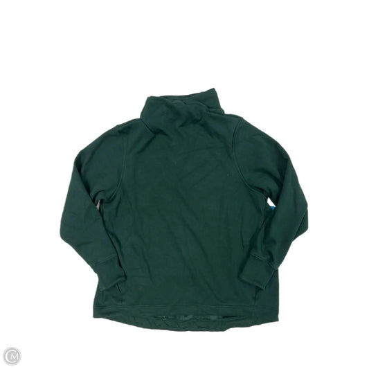Athletic Sweatshirt Collar By Athleta In Green, Size: Xl