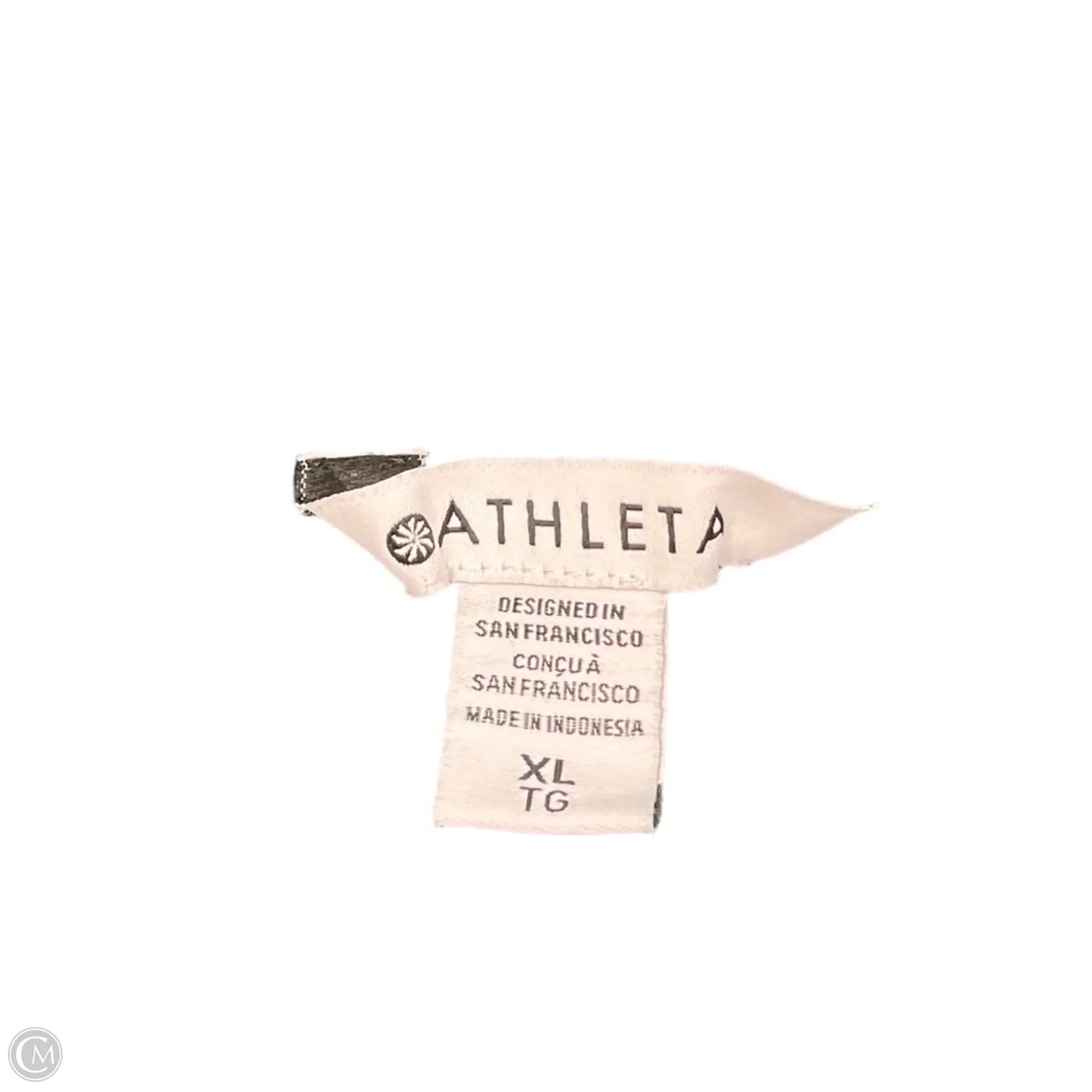 Athletic Sweatshirt Collar By Athleta In Green, Size: Xl