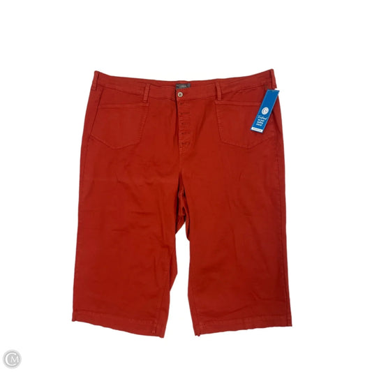 Pants Cropped By Torrid In Orange, Size: 30
