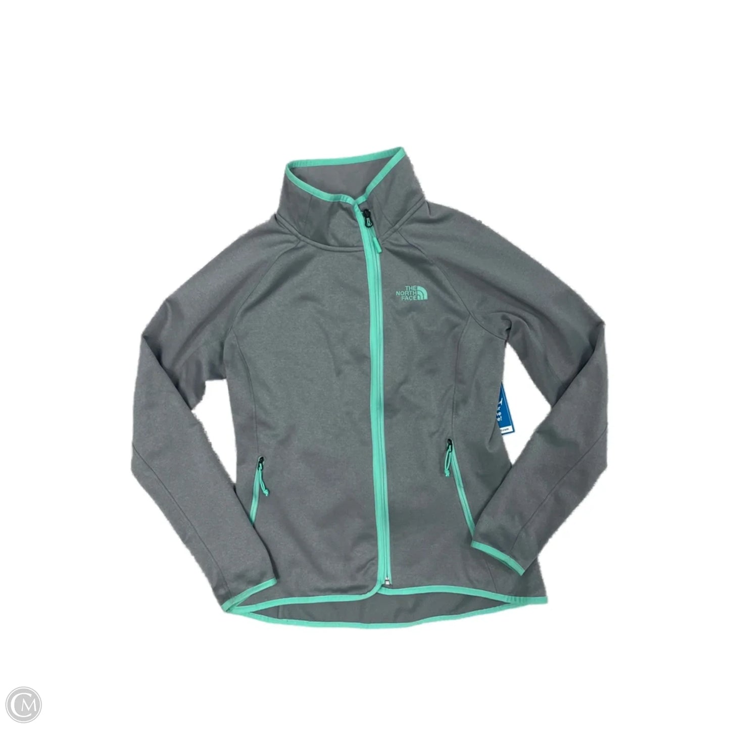 Athletic Jacket By The North Face In Grey, Size: M