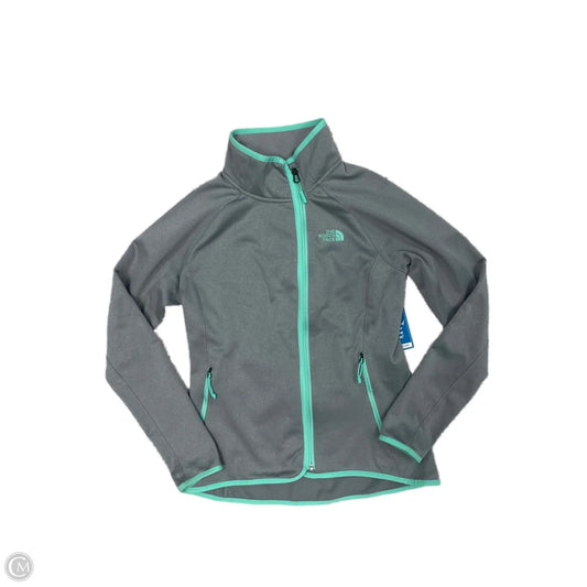 Athletic Jacket By The North Face In Grey, Size: M
