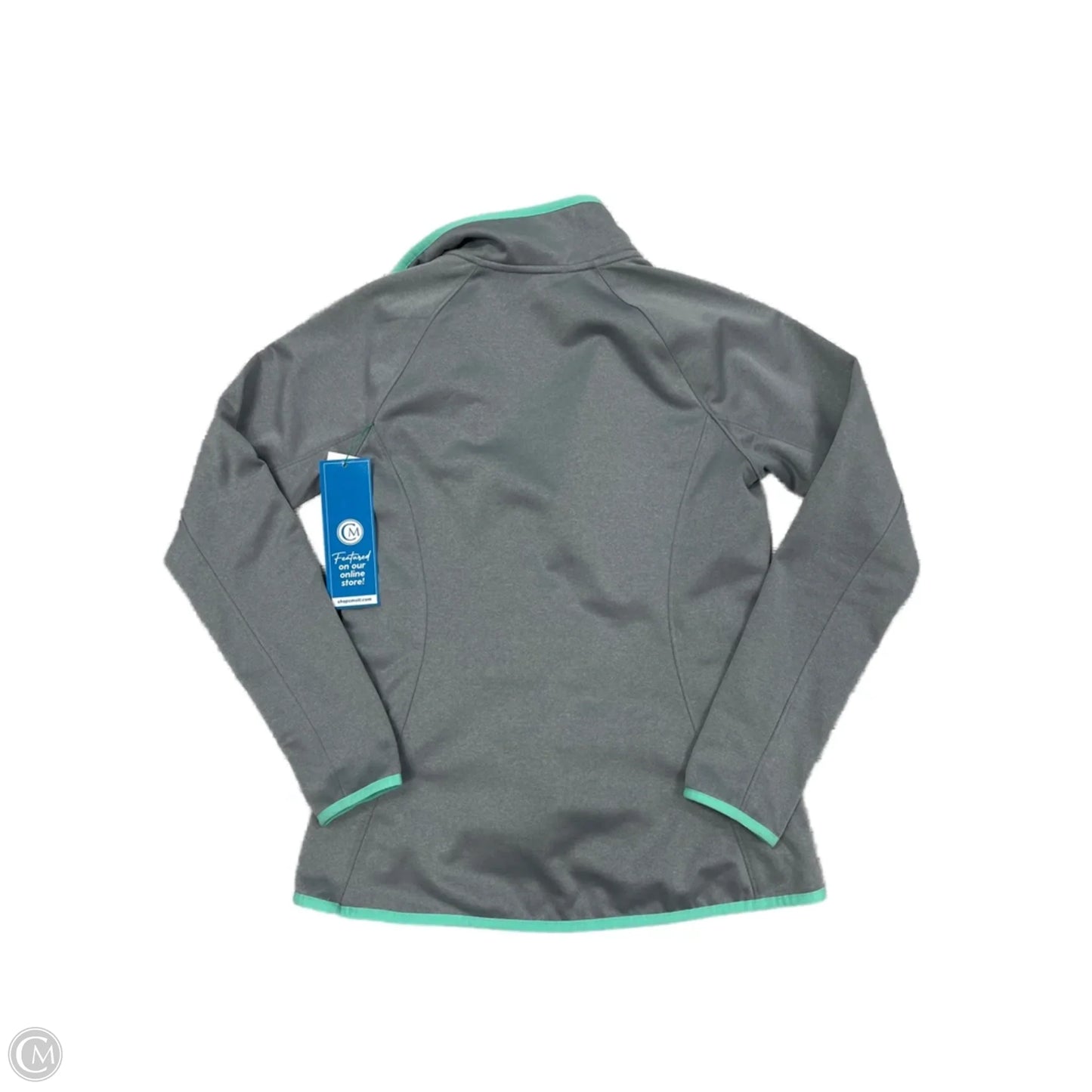 Athletic Jacket By The North Face In Grey, Size: M