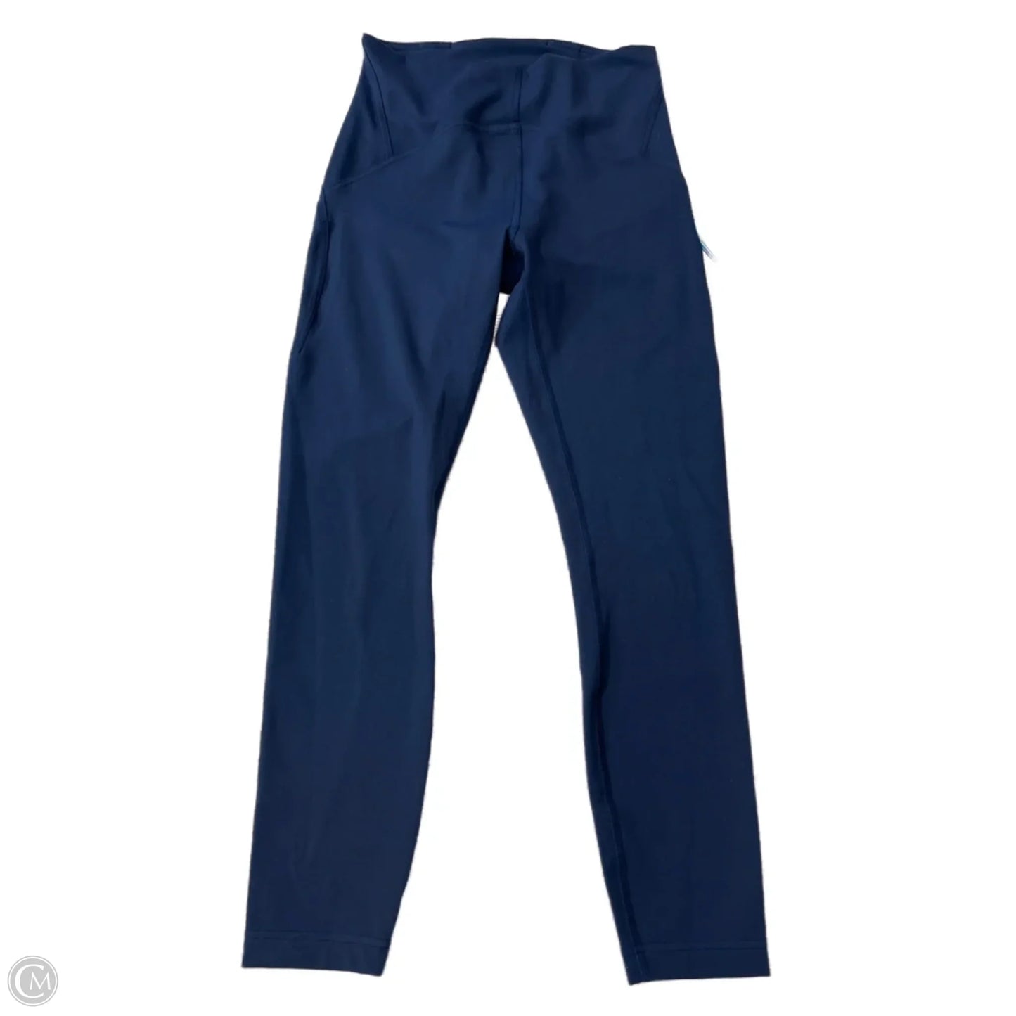 Athletic Leggings By Lululemon In Navy, Size: S