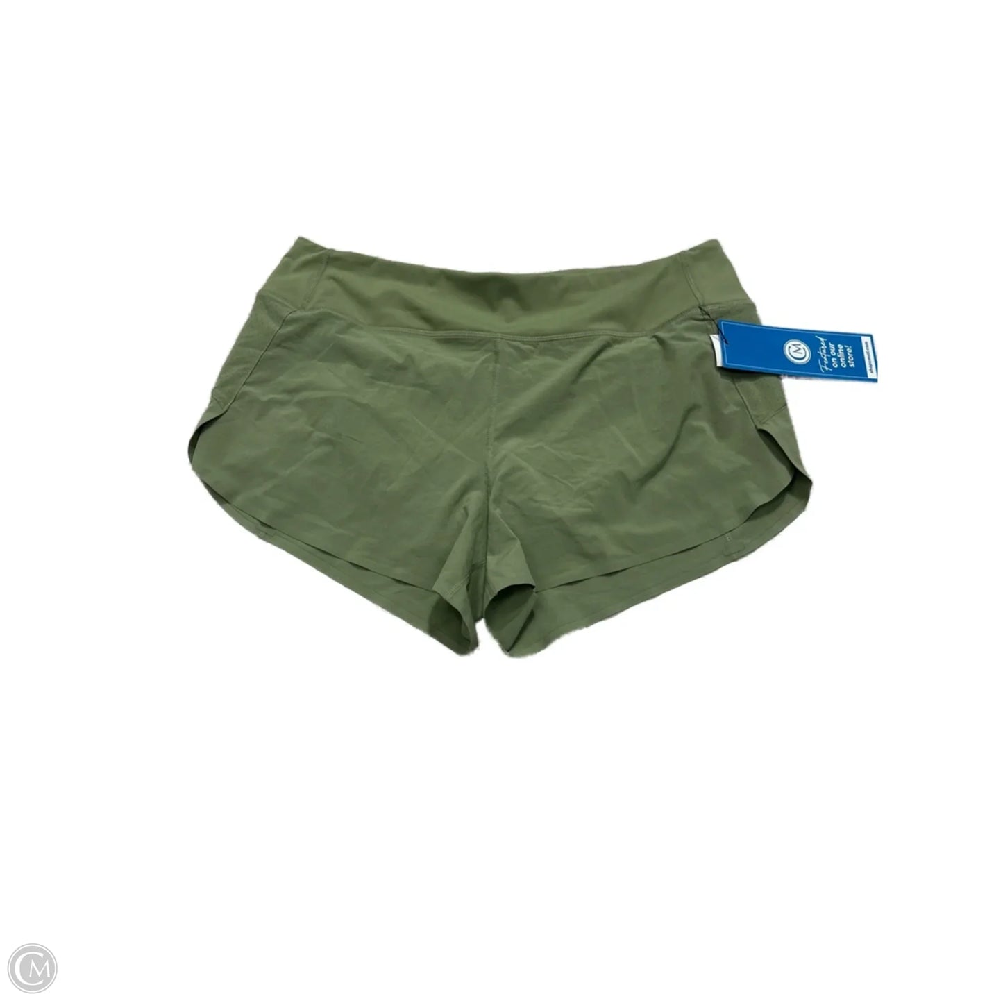 Athletic Shorts By Athleta In Green, Size: L